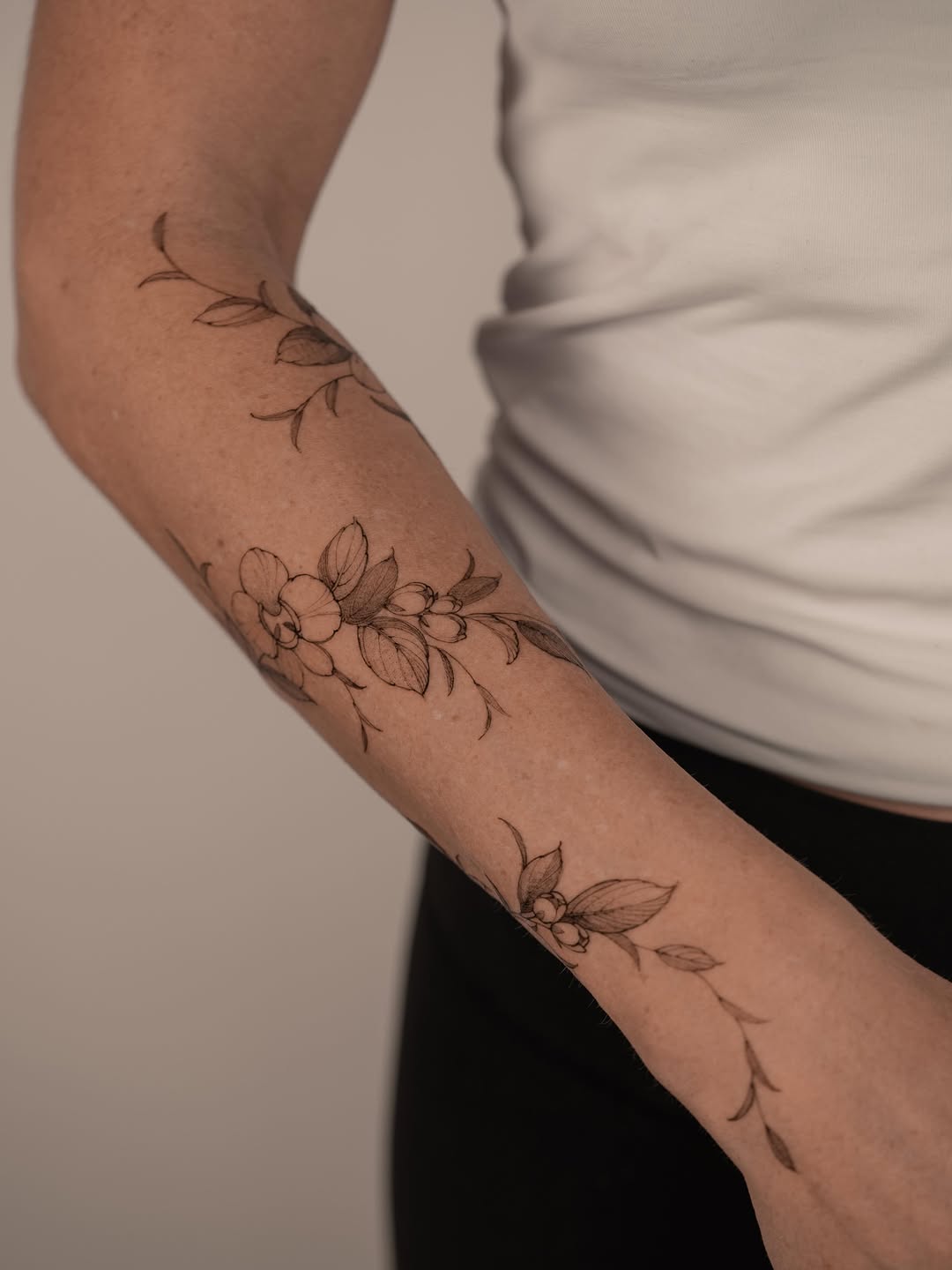Tattoo by @shekhme โ fine_line, black_and_grey