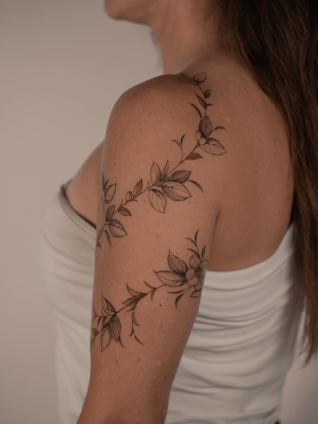 Tattoo by @shekhme โ fine_line, black_and_grey
