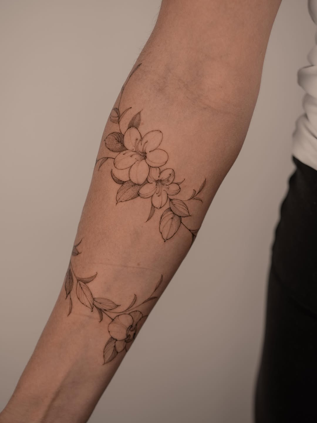 Tattoo by @shekhme โ fine_line, black_and_grey