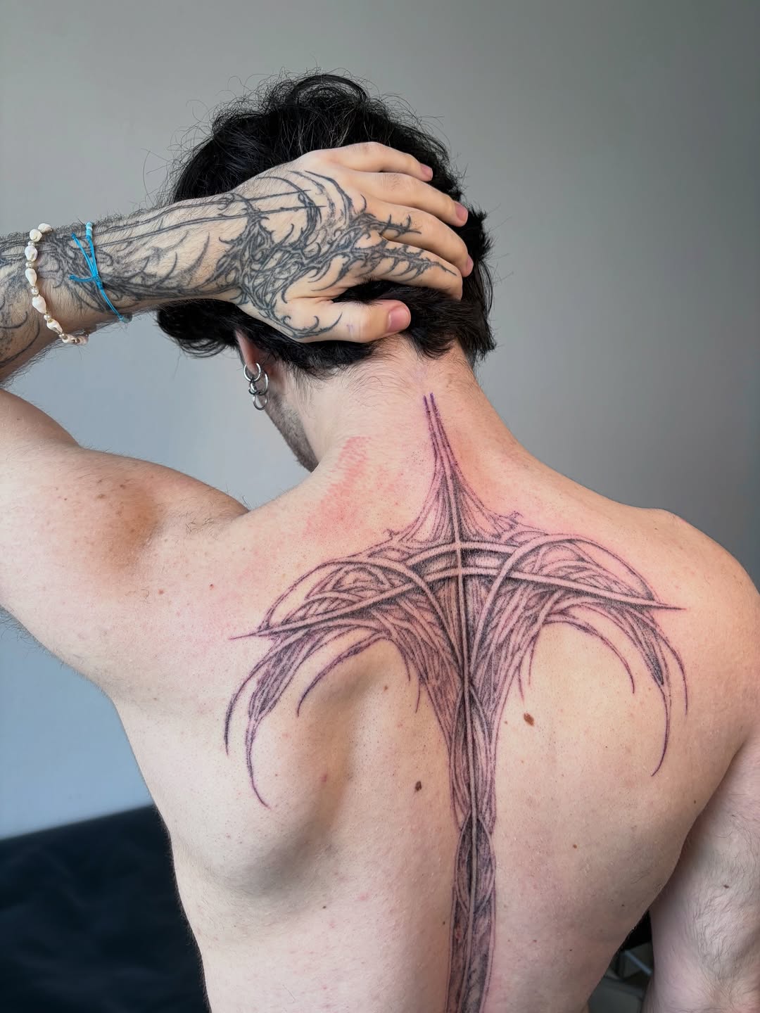 Tattoo by @hesperine.ttt — black_and_grey, geometric