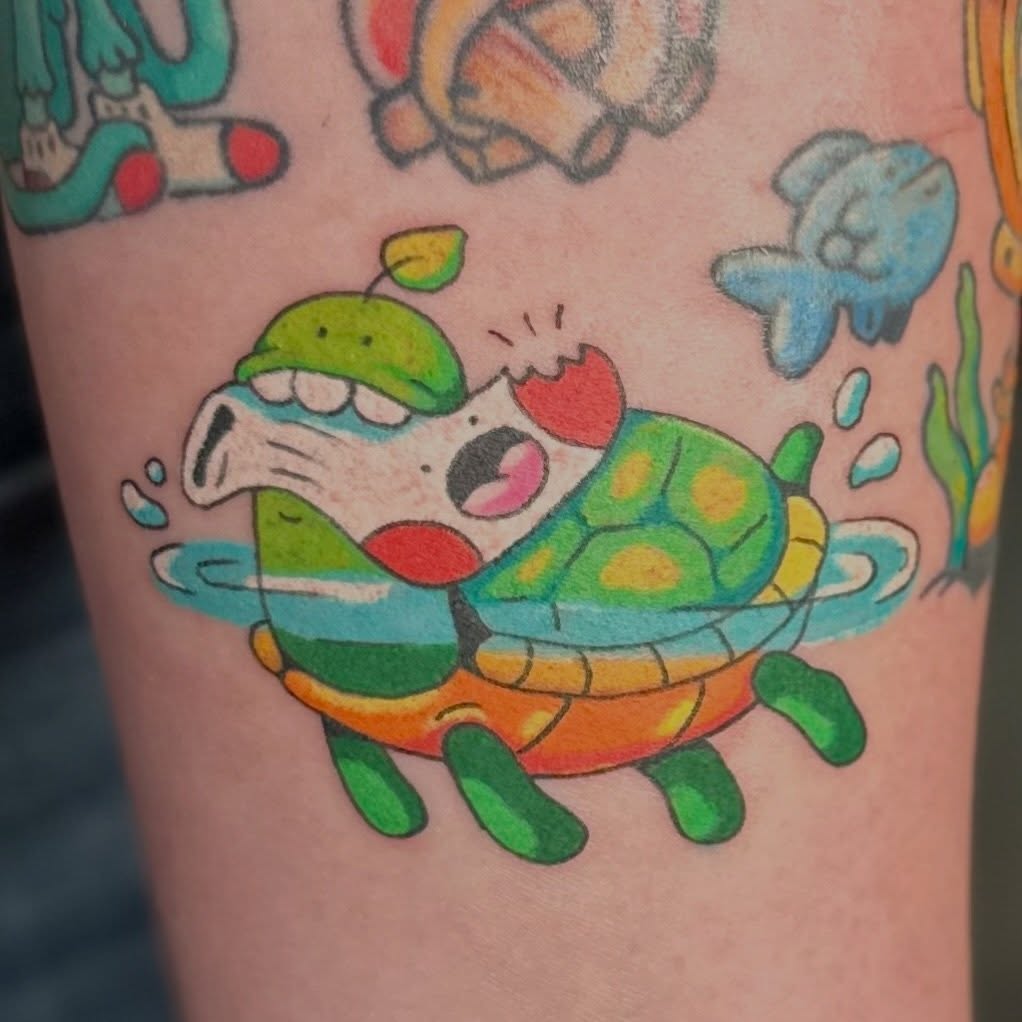 Tattoo by @kiwis_n_trees — new_school