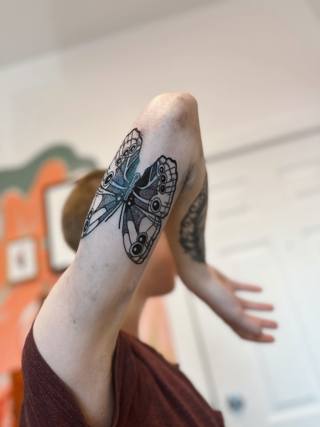 Tattoo by @flatrabbitstudio — dotwork