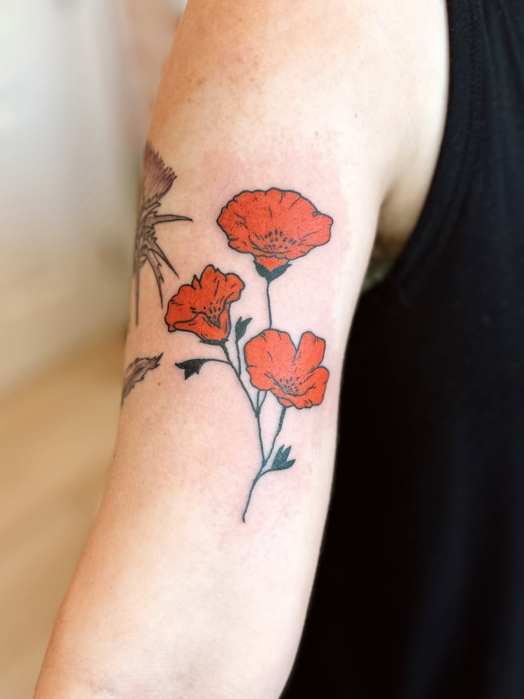 Tattoo by @flatrabbitstudio — illustrative, fine_line