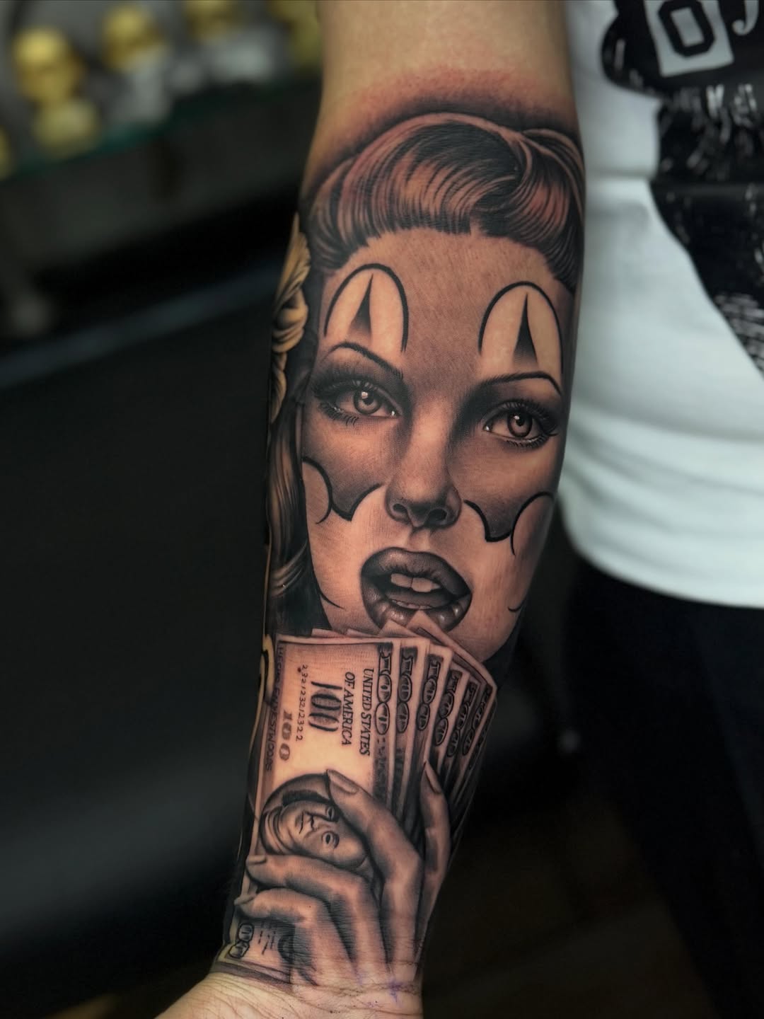 Tattoo by @_lostats_ — realism, black_and_grey