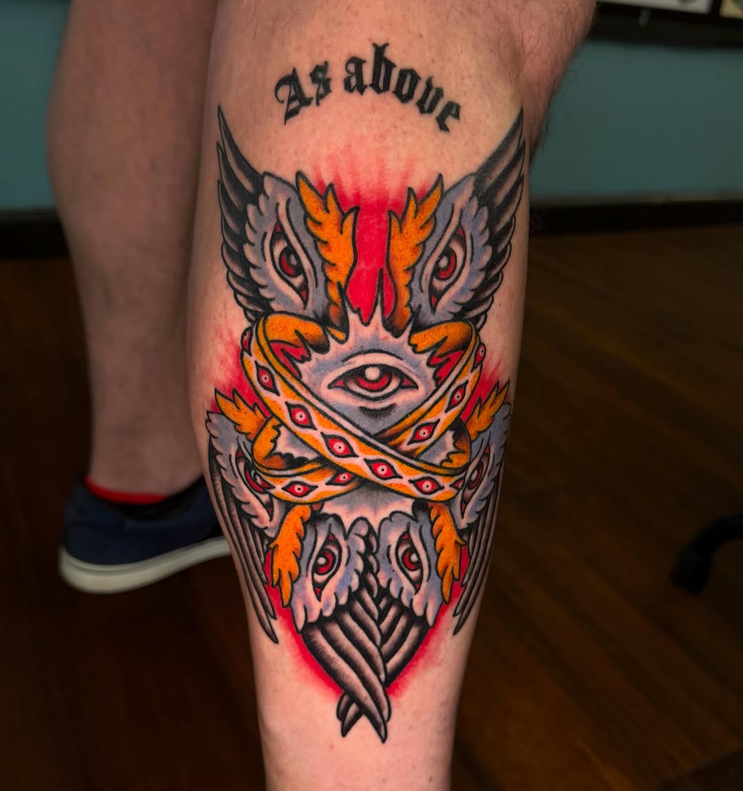Tattoo by @bugs.n.ink — neo_traditional, blackwork