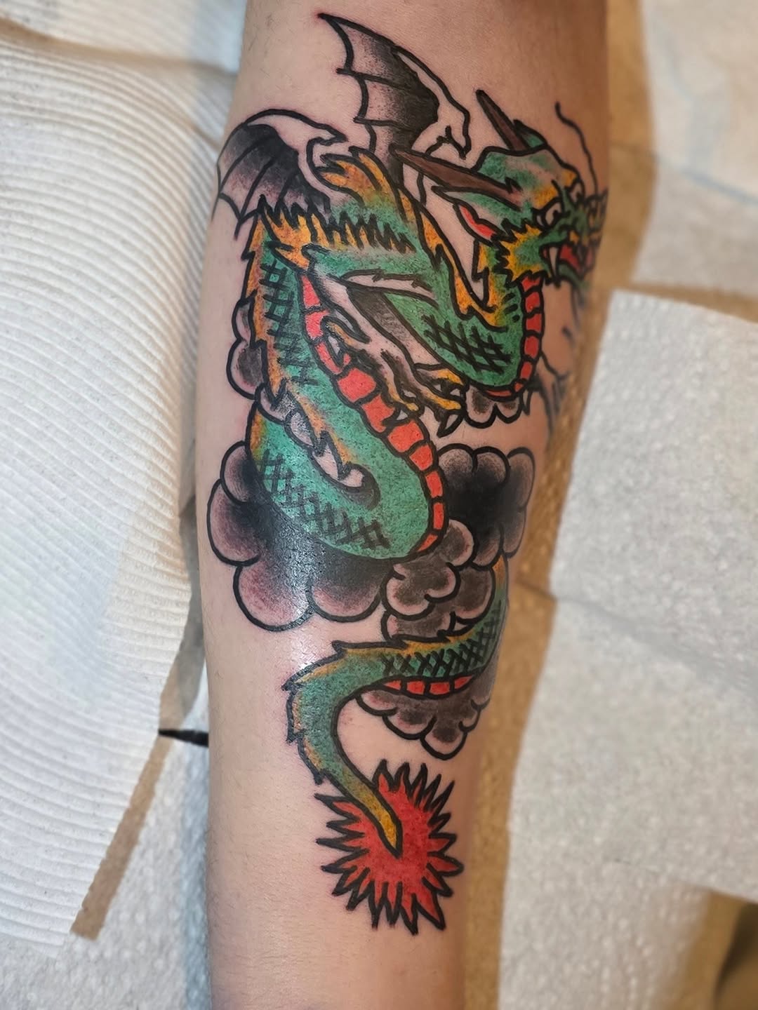 Tattoo by @arobertsontattoo — american_traditional