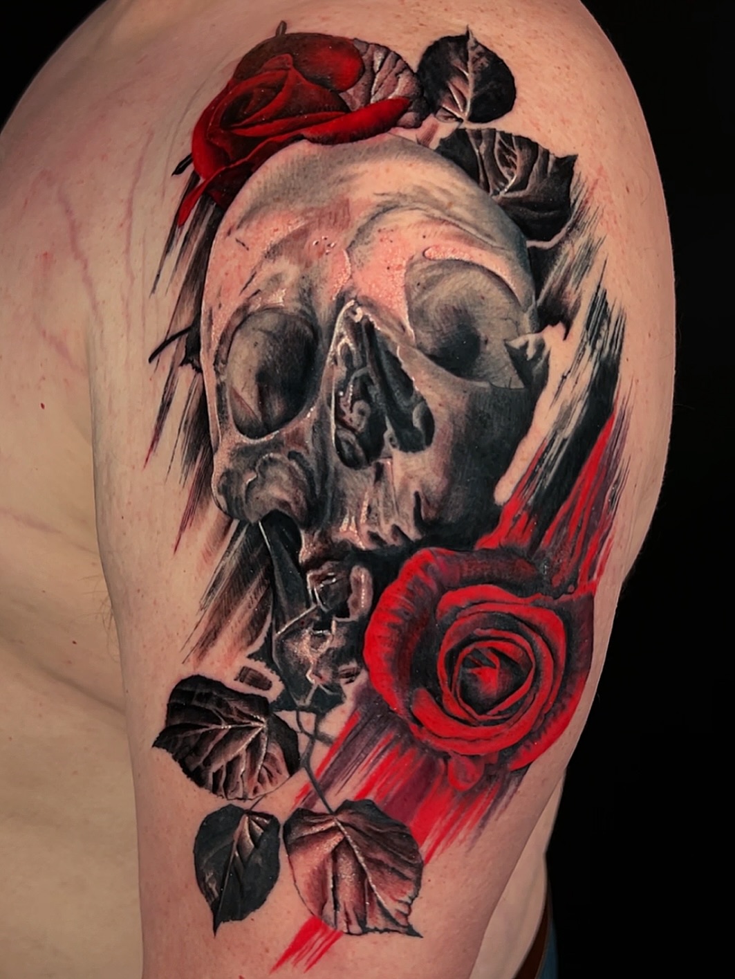 Tattoo by @em.j.francis โ realism, trash_polka
