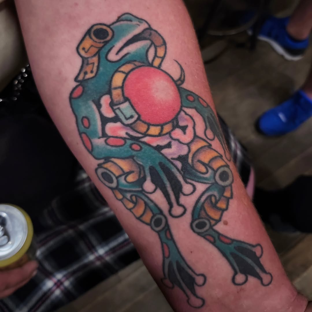 Tattoo by @sweaty.puff — new_school, illustrative