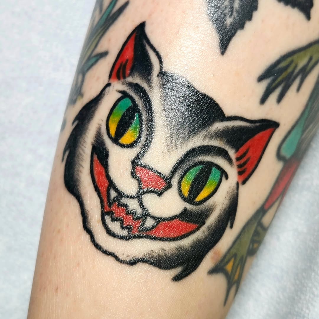 Tattoo by @sweaty.puff — american_traditional, illustrative