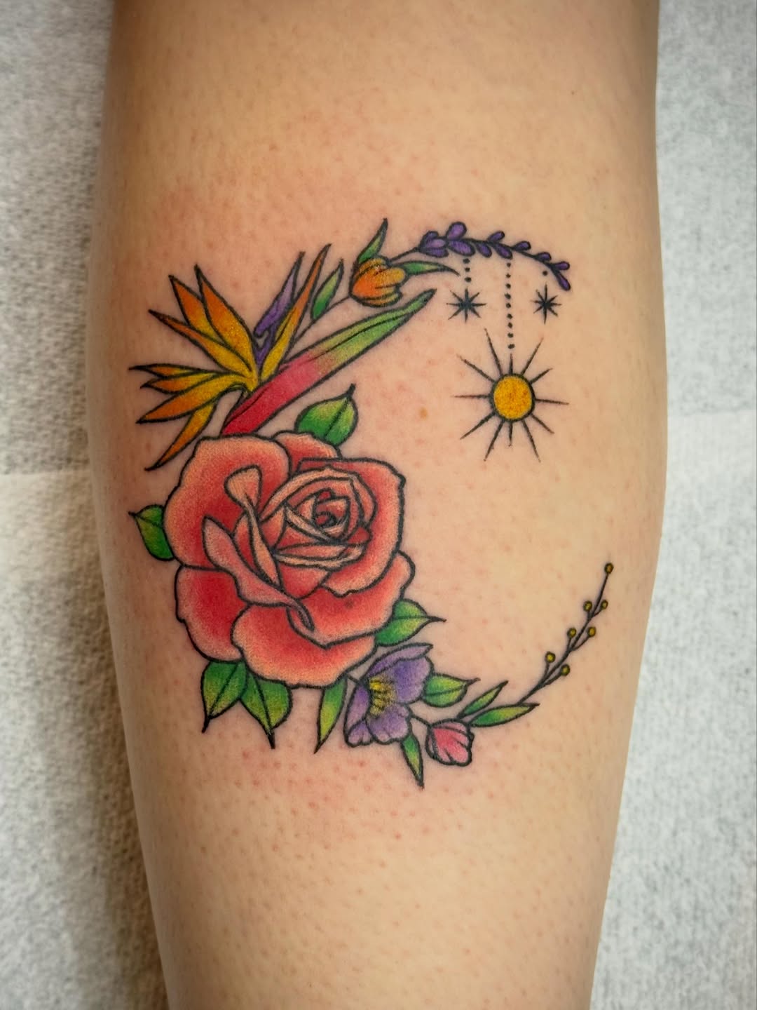 Tattoo by @art.by.ashley93 — illustrative, fine_line
