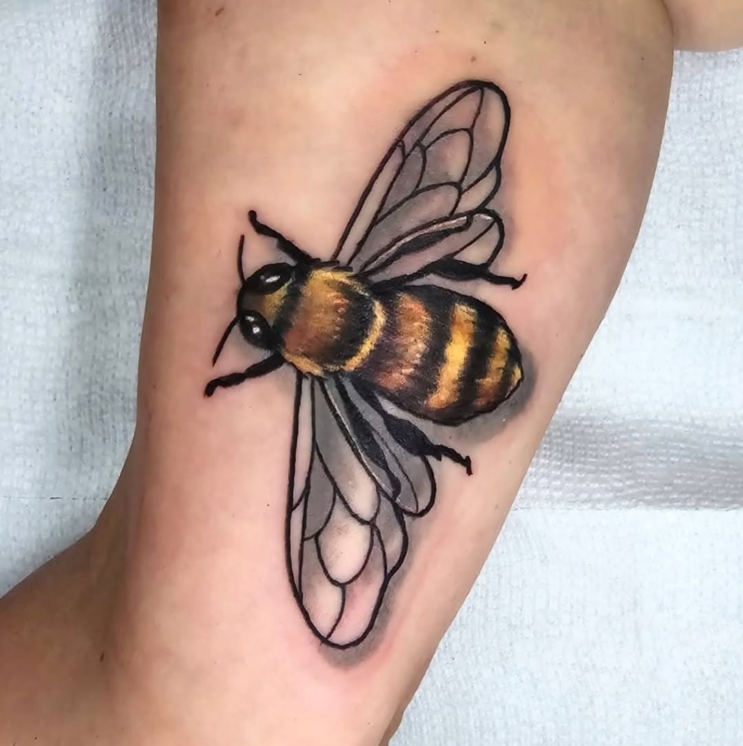 Tattoo by @invadertiv — realism, black_and_grey