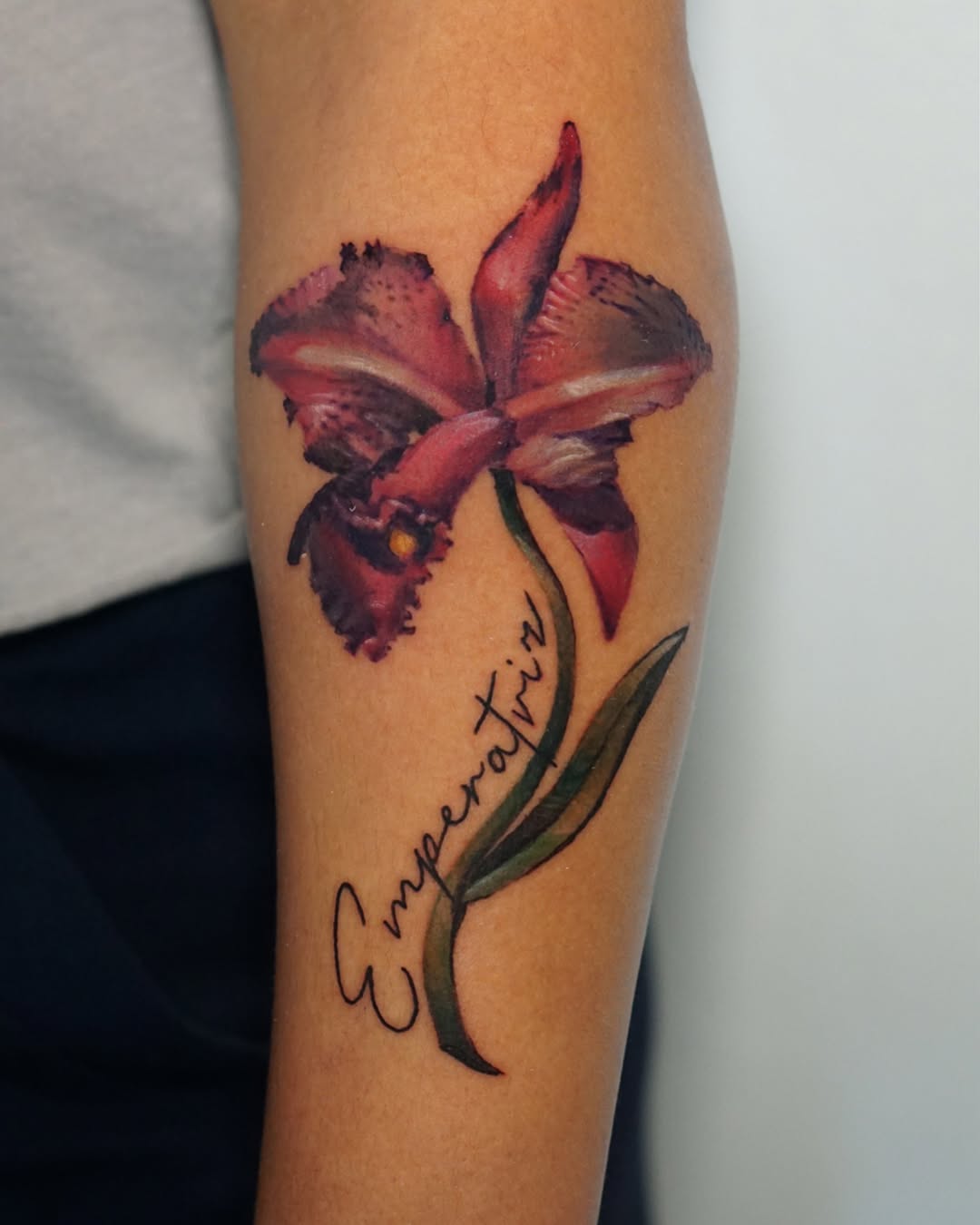 Tattoo by @theodrawsart โ realism, lettering_script