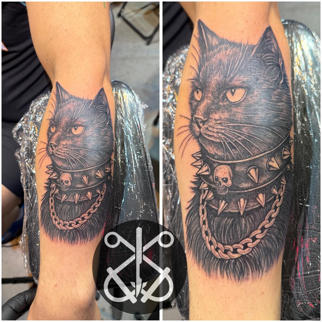 Tattoo by @lenca_art โ realism, black_and_grey
