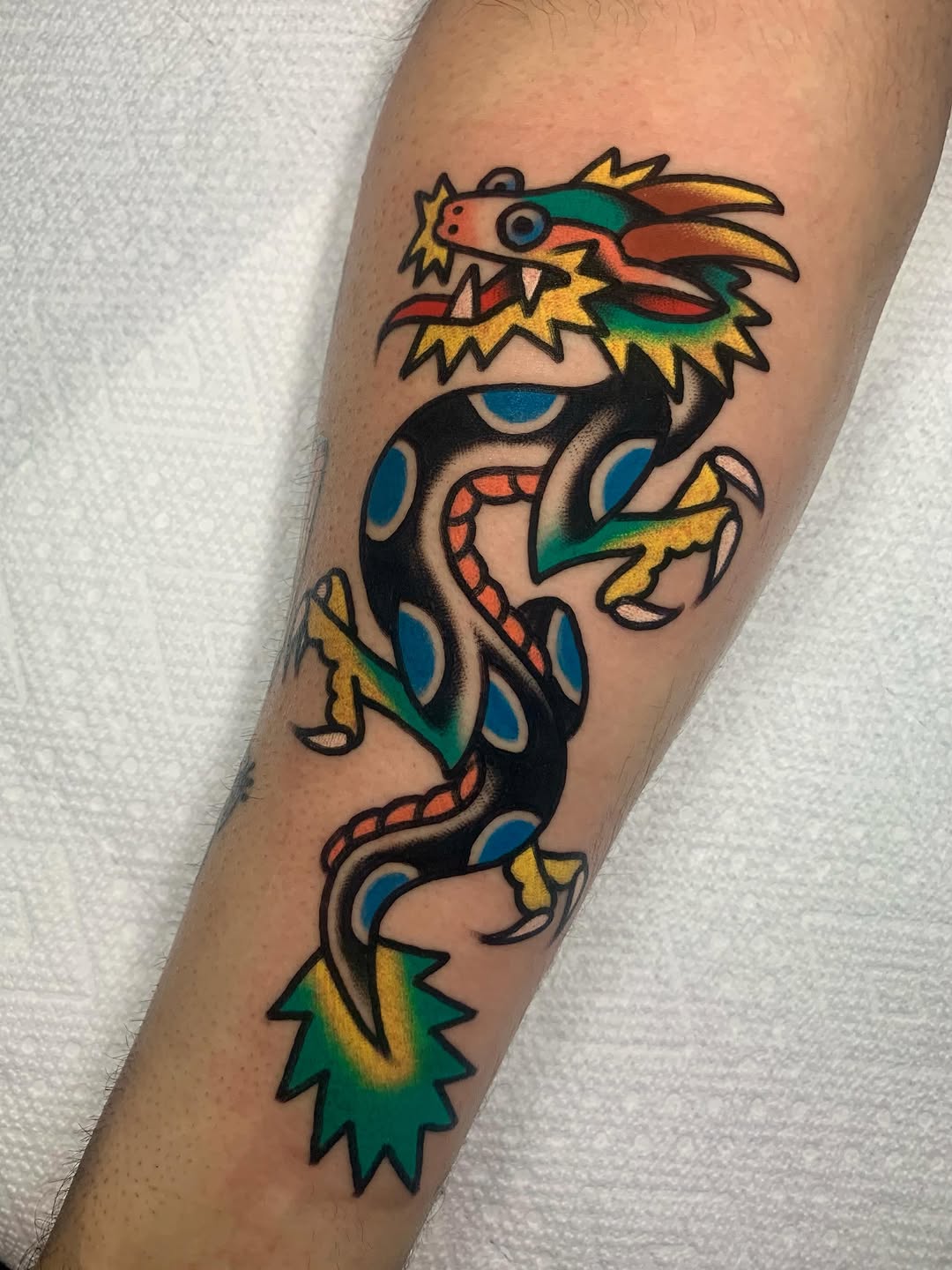 Tattoo by @vankirk_tattoo โ american_traditional, illustrative