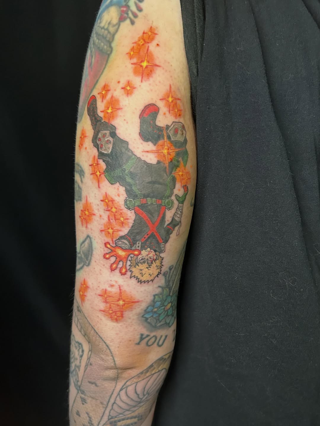 Tattoo by @emilybee_tattoos — anime, new_school