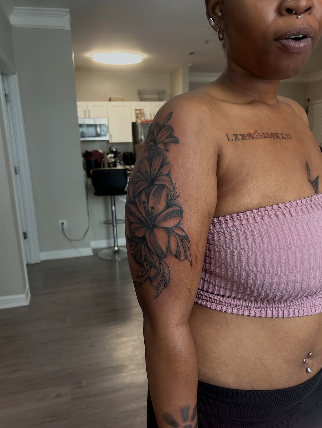 Tattoo by @nylainkedyou — black_and_grey, realism