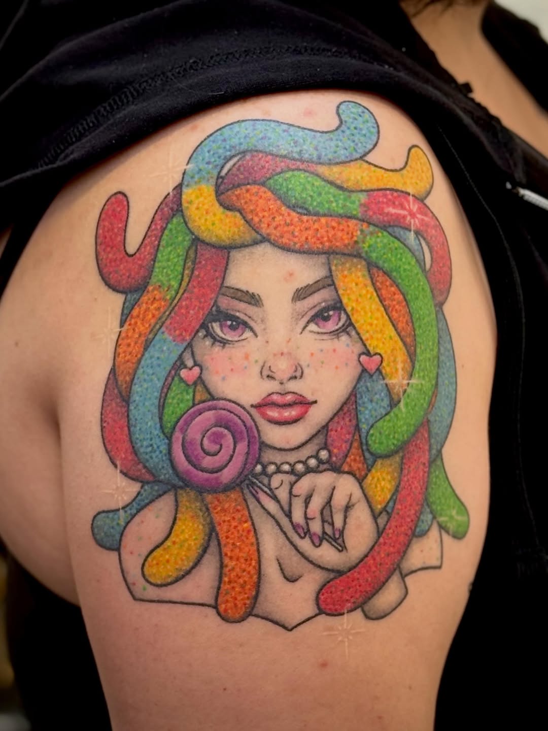 Tattoo by @art.by.ashley93 — new_school, illustrative