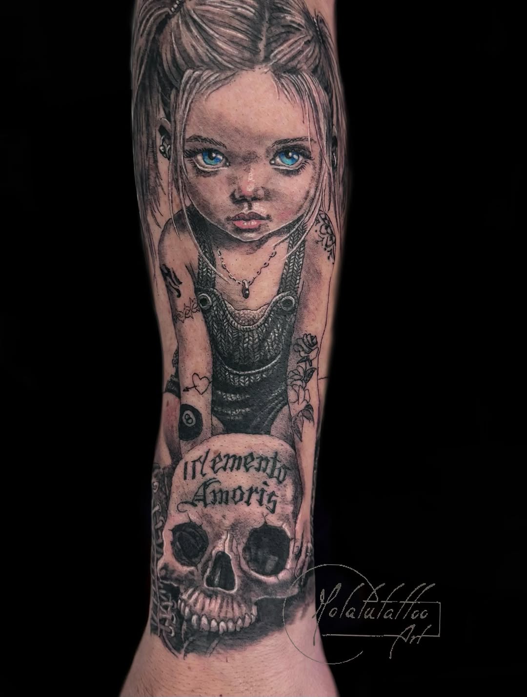 Tattoo by @molatutattoo — realism, dark_realism