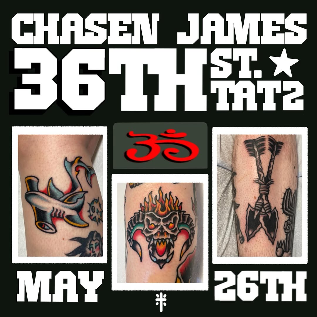 Tattoo by @chasenjamesl — american_traditional, black_and_grey