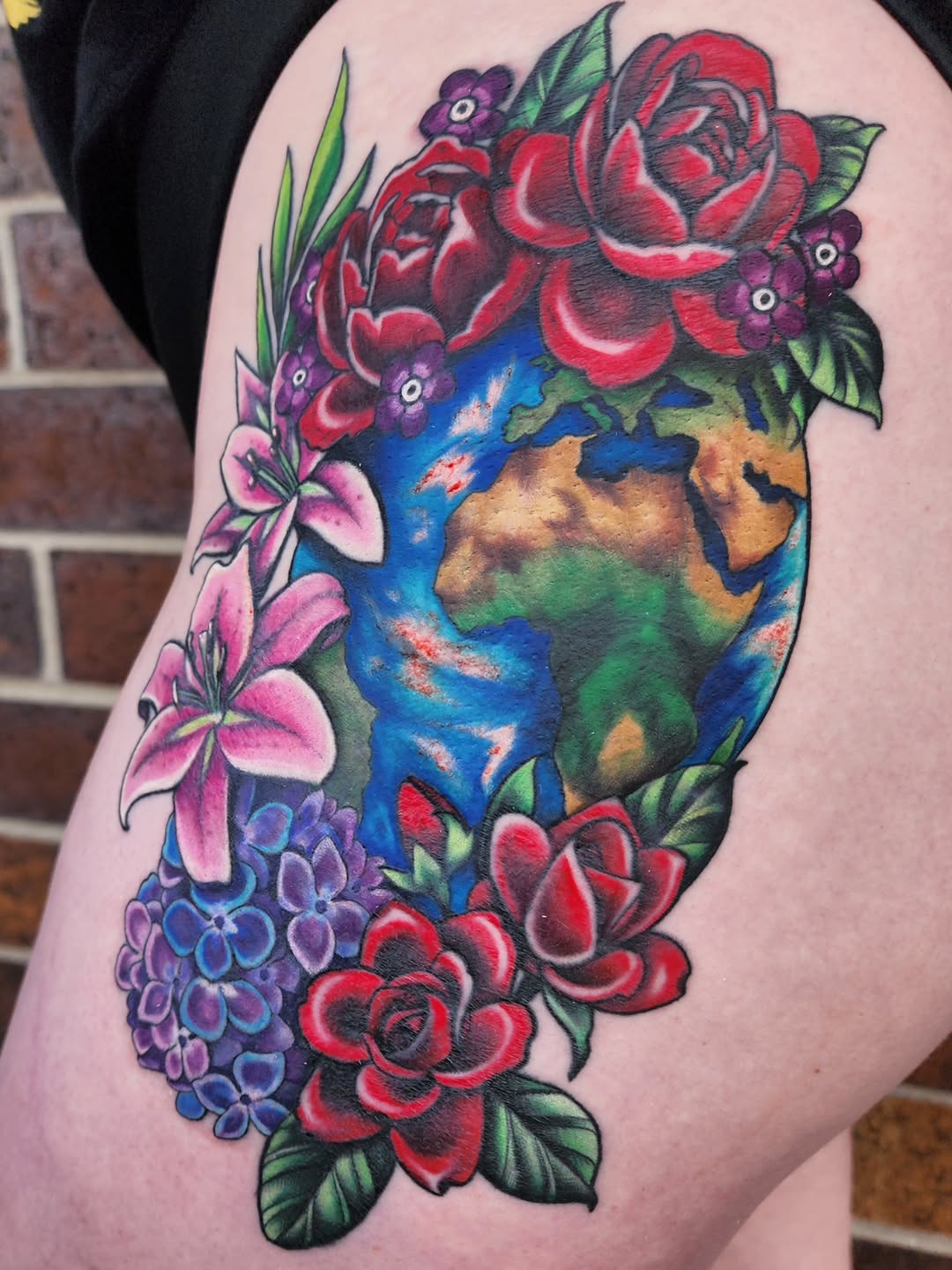 Tattoo by @meekotattoos — illustrative, realism