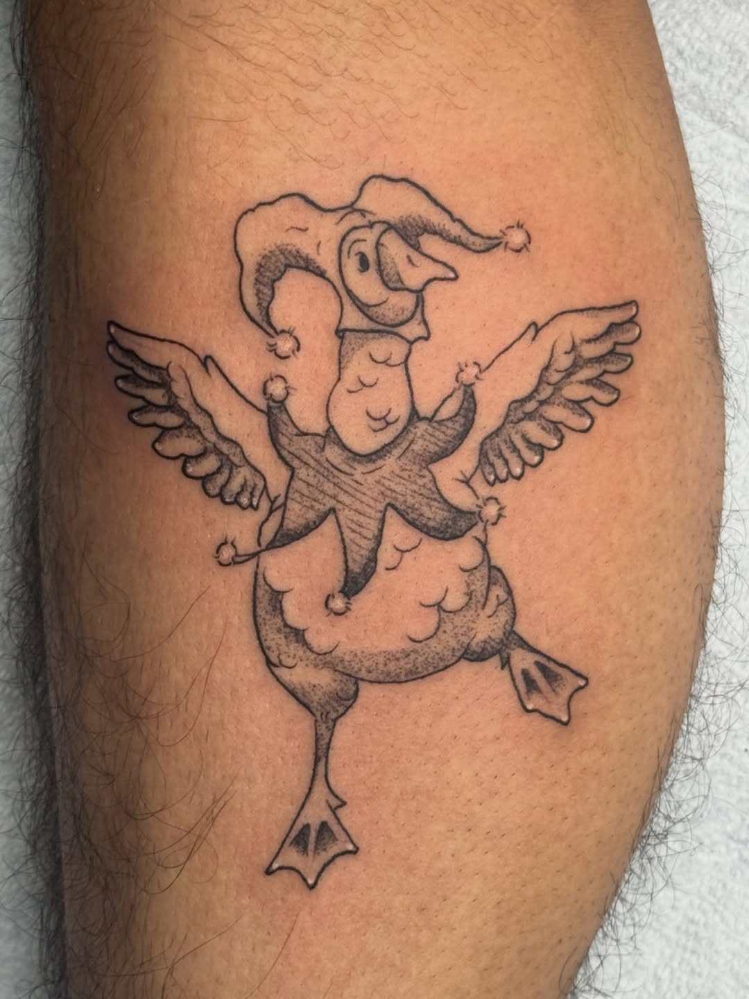 Tattoo by @cash_monii_tattoos — blackwork