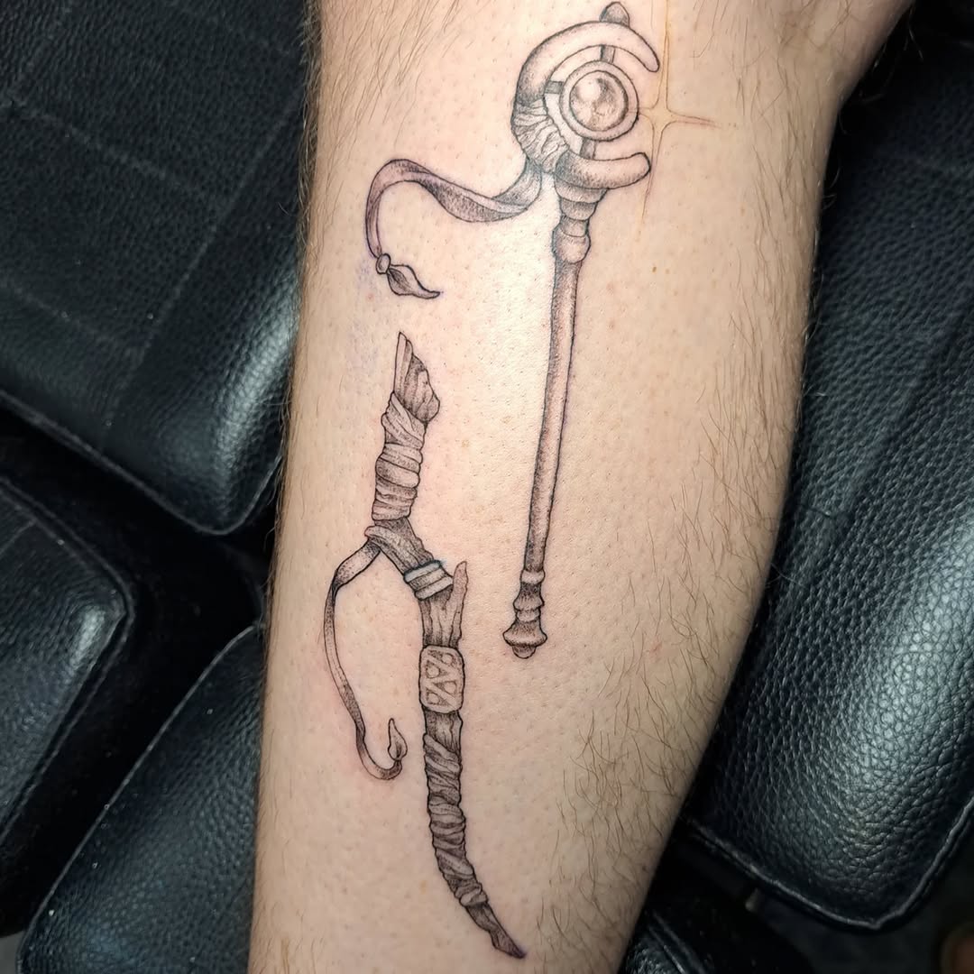 Tattoo by @_zzzava — black_and_grey, illustrative