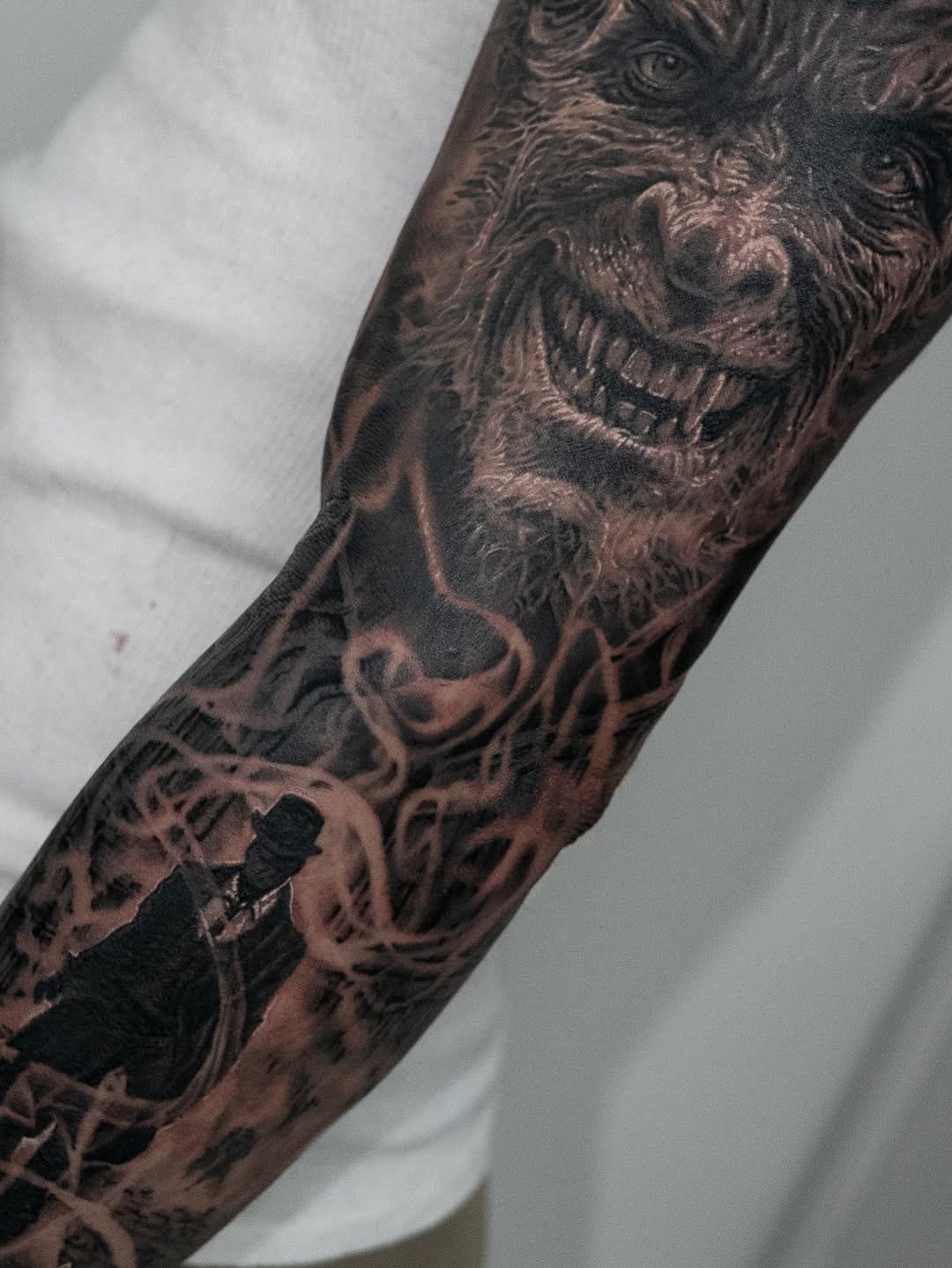Tattoo by @mike.fd.tattoos — realism, dark_realism
