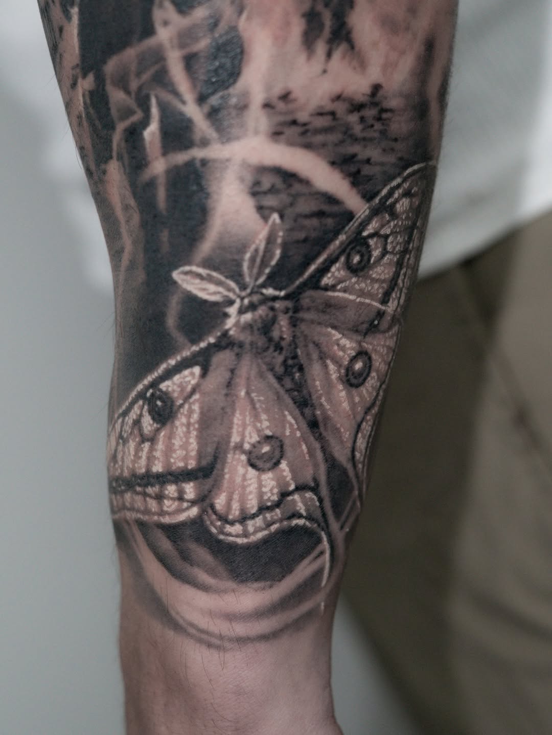 Tattoo by @mike.fd.tattoos — realism, black_and_grey