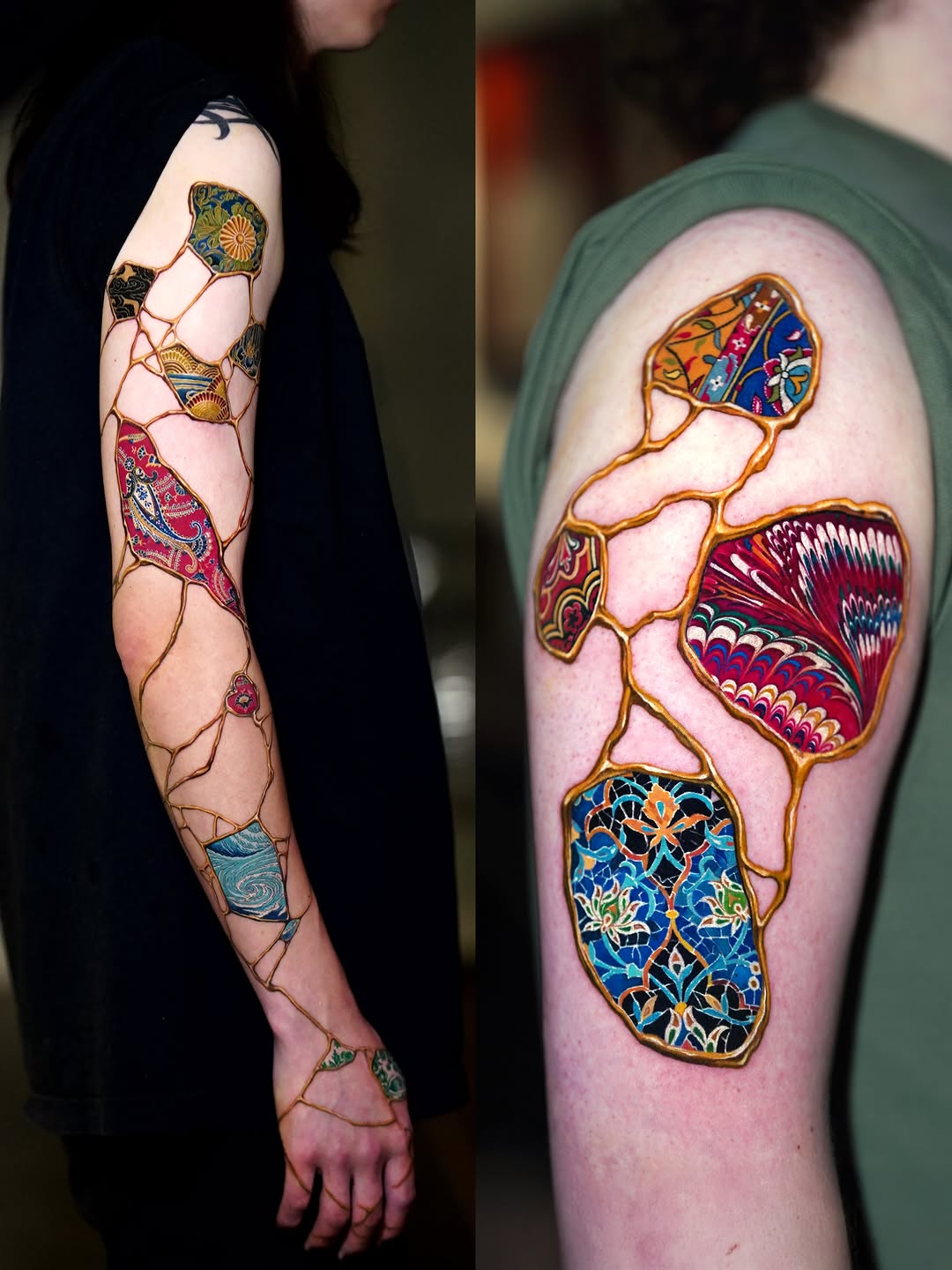 Tattoo by @ink.traveler — illustrative, ornamental