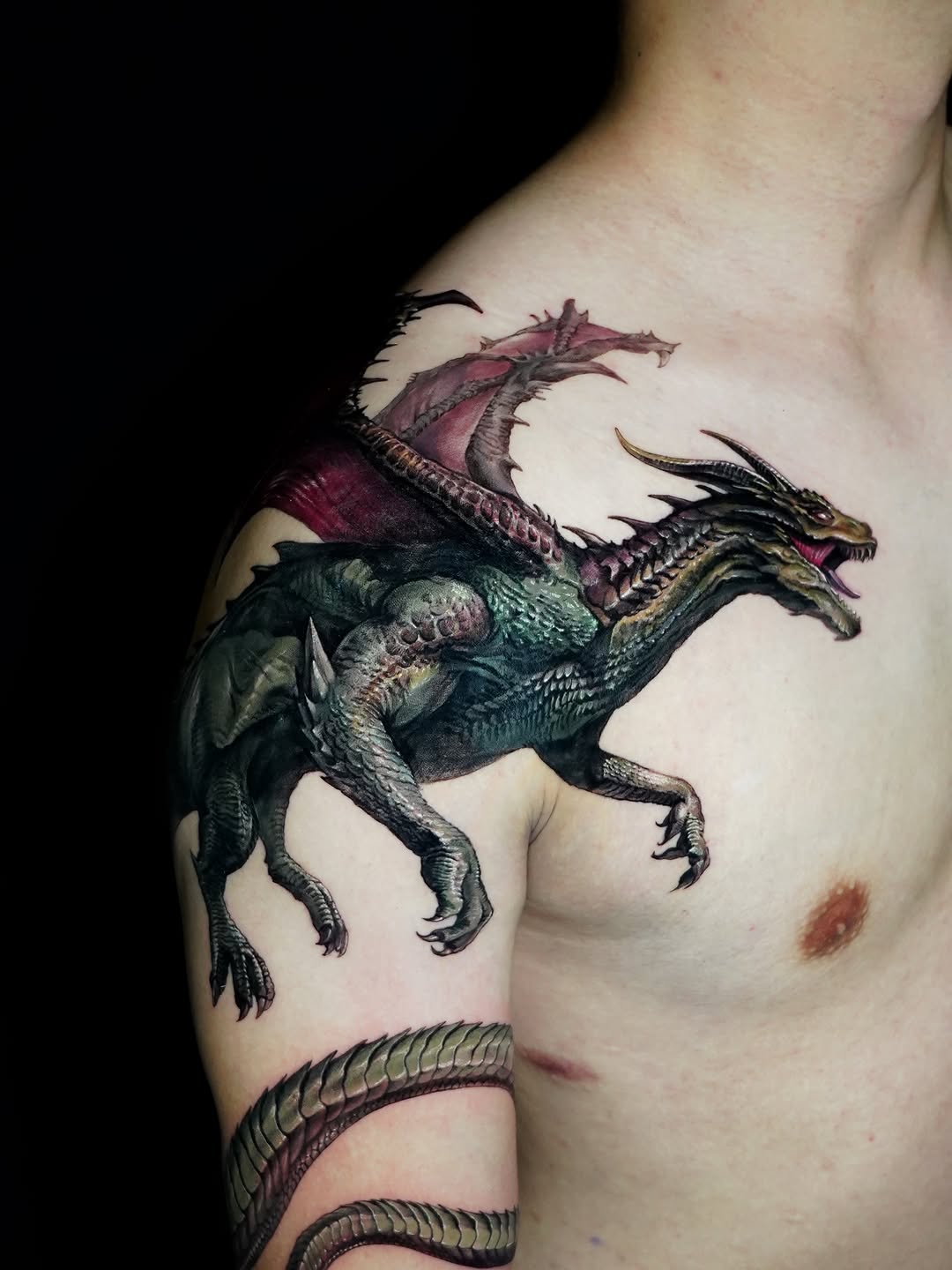 Tattoo by @ink.traveler — realism, dark_realism