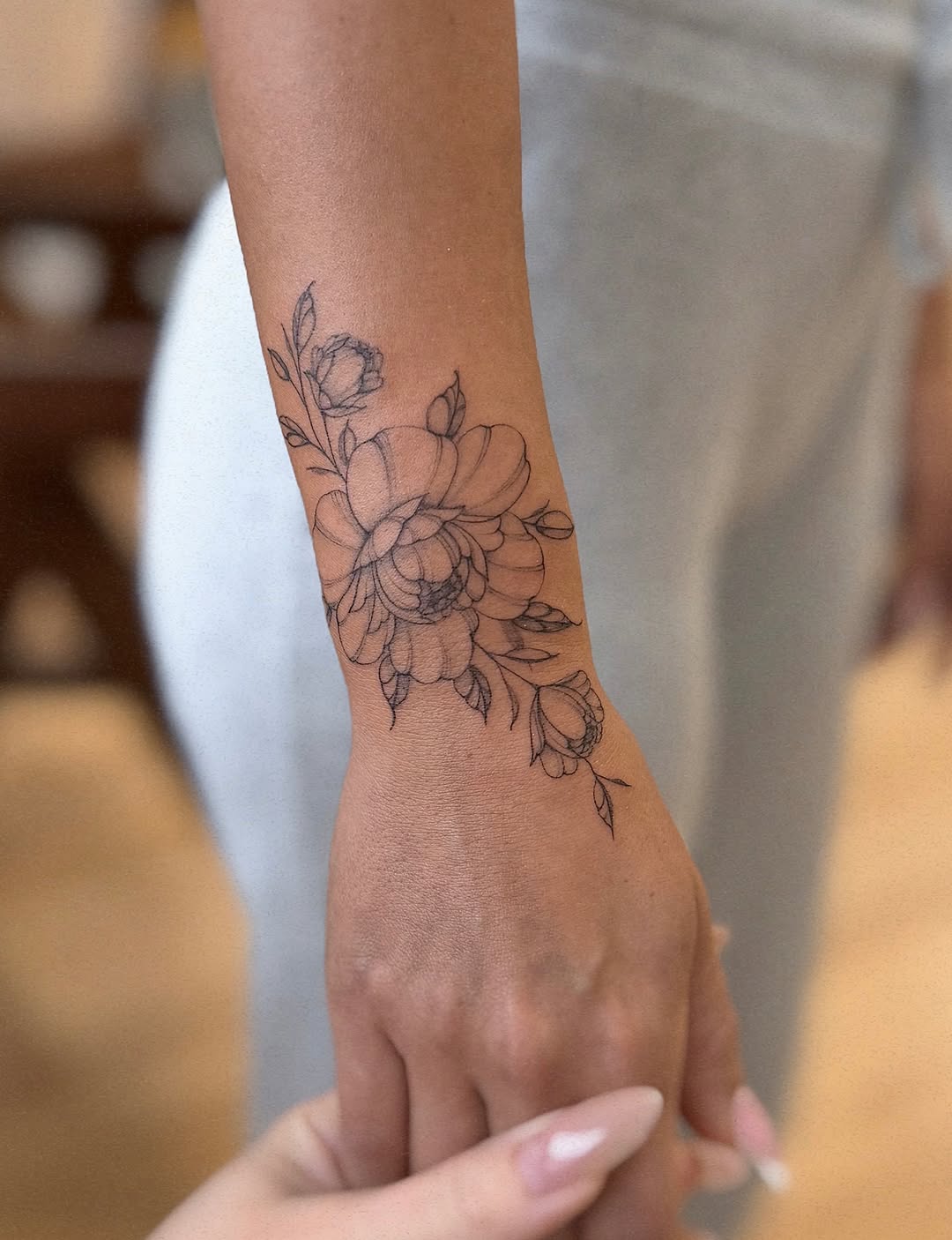 Tattoo by @olha.tattoo โ fine_line