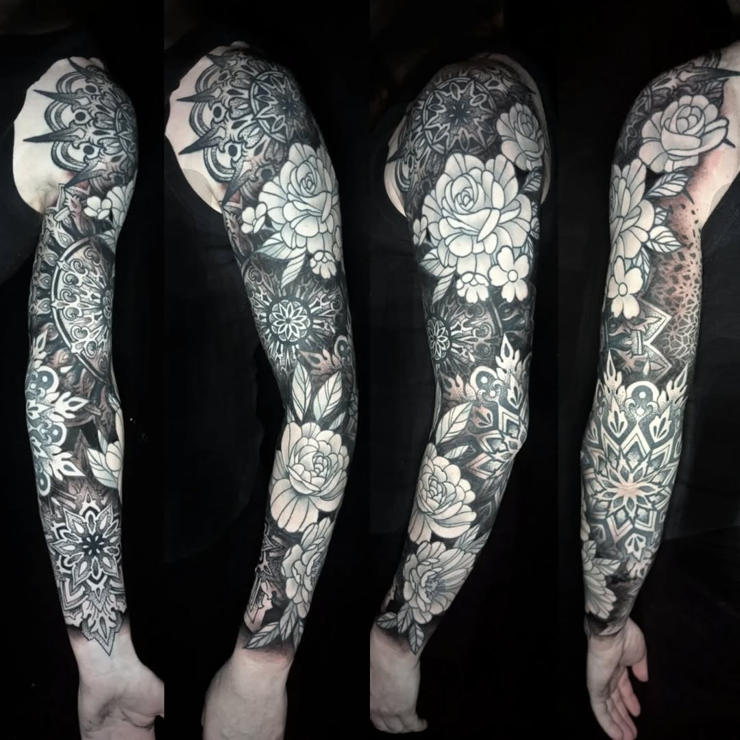 Tattoo by @theswiftstorm — blackwork, ornamental