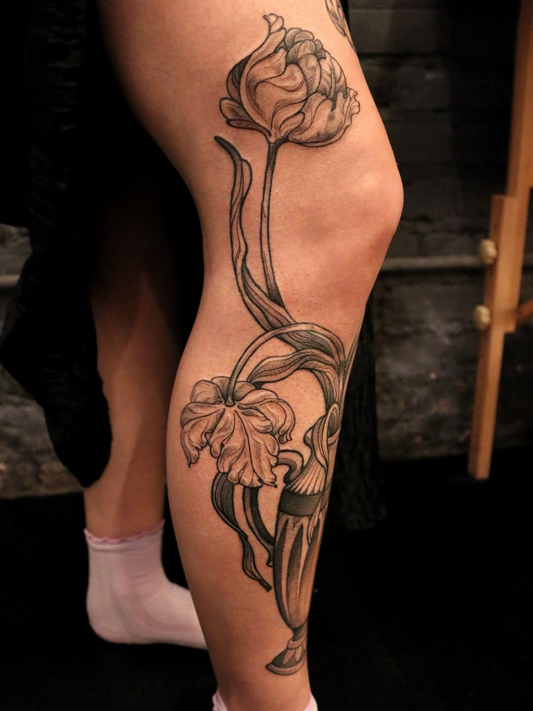 Tattoo by @summerbee_tattoo — black_and_grey, realism