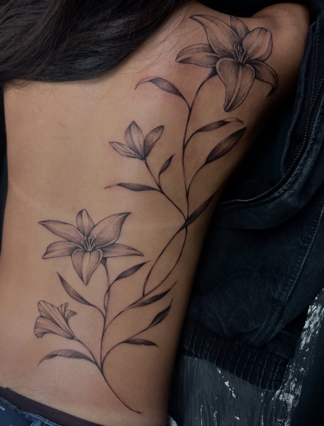 Tattoo by @babytattooer — fine_line, black_and_grey