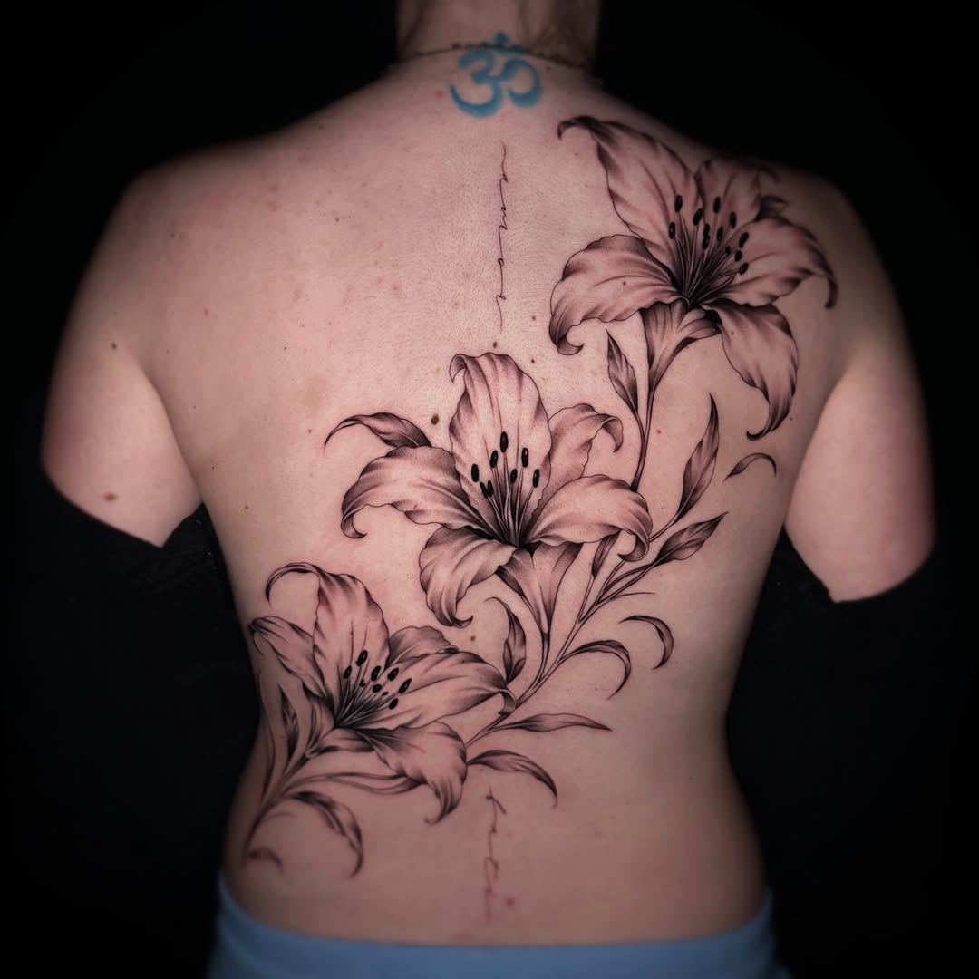 Tattoo by @beckyleetattoos — black_and_grey, realism