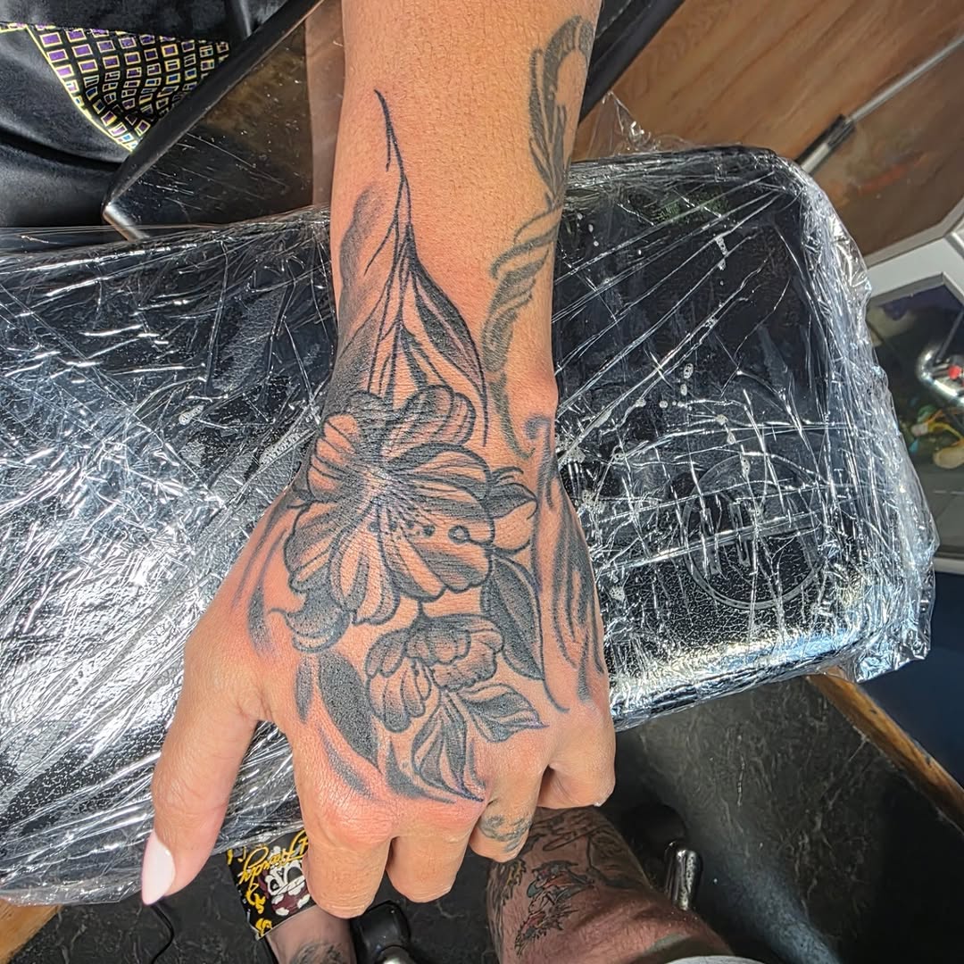 Tattoo by @whoisrusty β black_and_grey