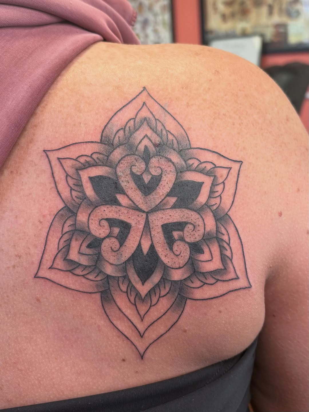 Tattoo by @nate_shahan — geometric, ornamental