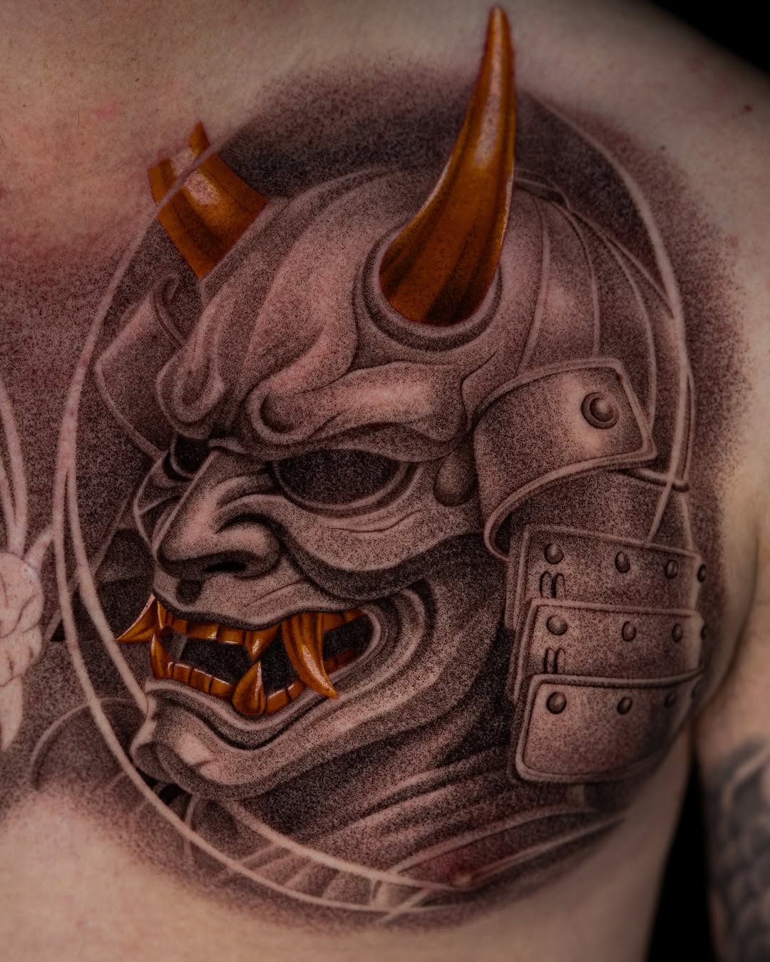Tattoo by @jonlaflore — black_and_grey, dotwork