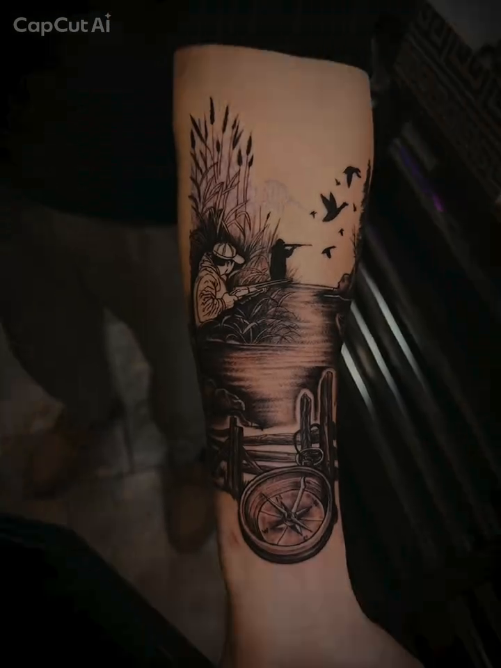 Tattoo by @krystalkoffinea โ realism, black_and_grey
