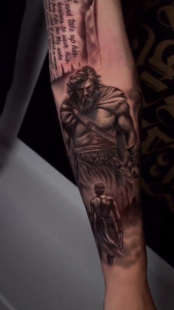 Tattoo by @yely_tattoo — realism, black_and_grey