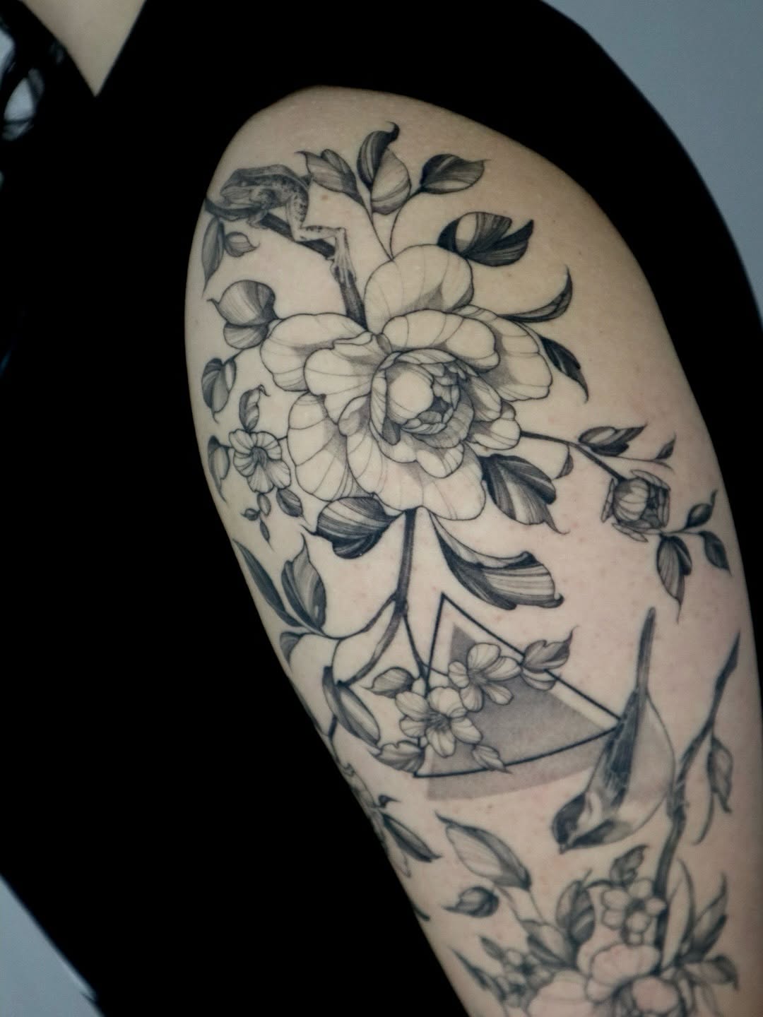 Tattoo by @rit13_ink — black_and_grey, realism