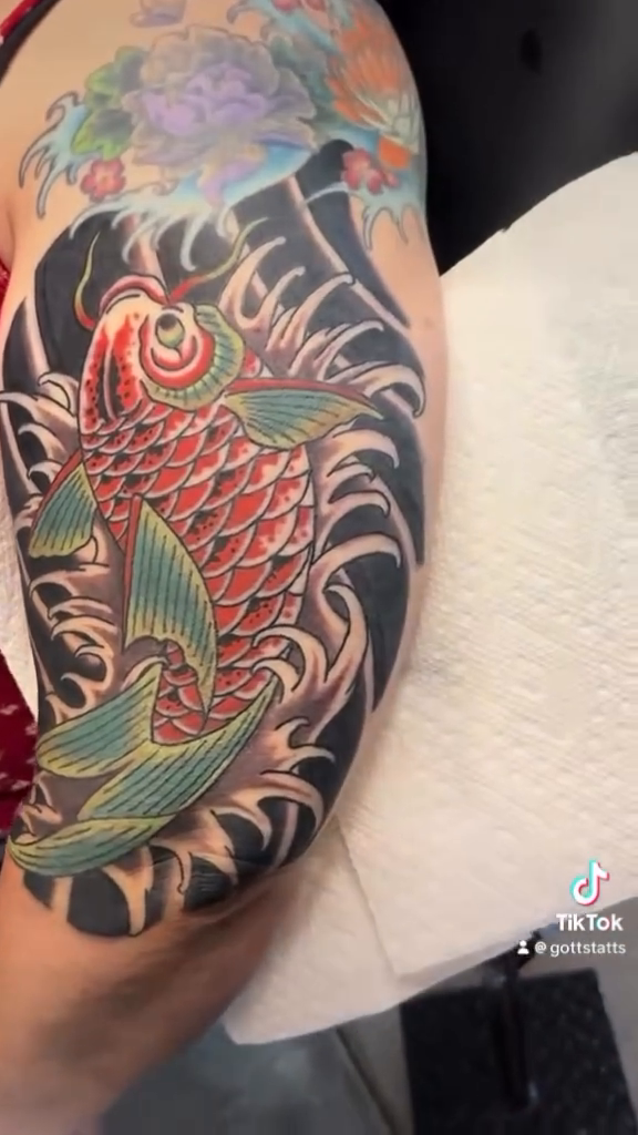 Tattoo by @gottstatts — japanese_irezumi