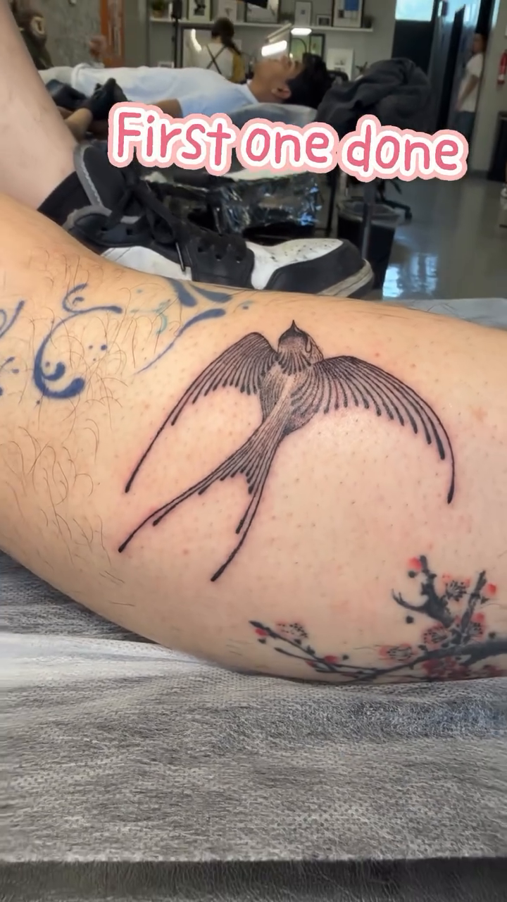 Tattoo by @joeytattoooo — illustrative, black_and_grey