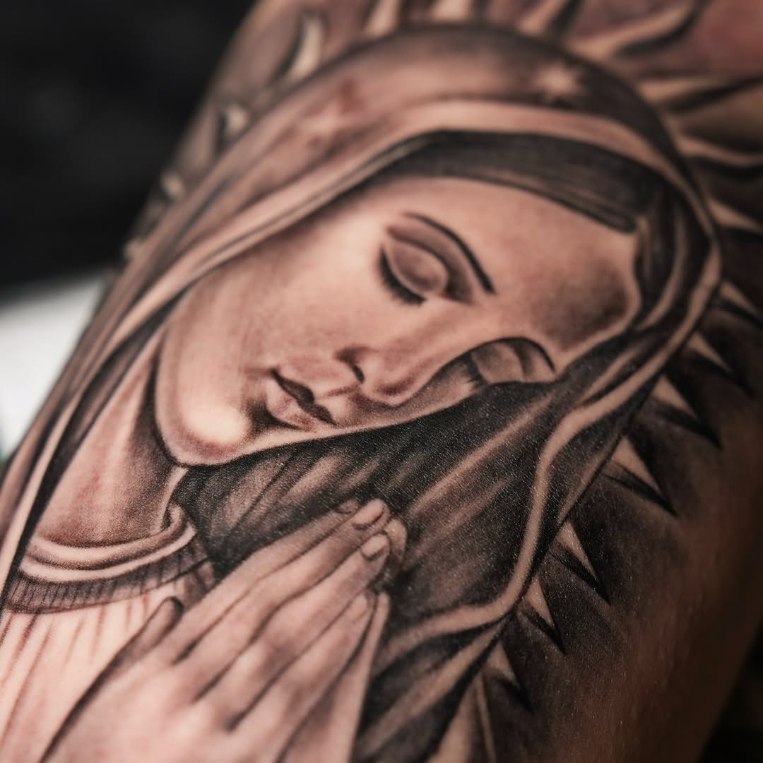 Tattoo by @kbtattooss β black_and_grey, realism