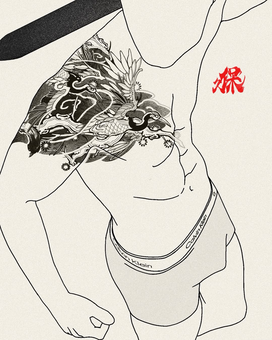 Tattoo by @kubotattoo — japanese_irezumi, blackwork