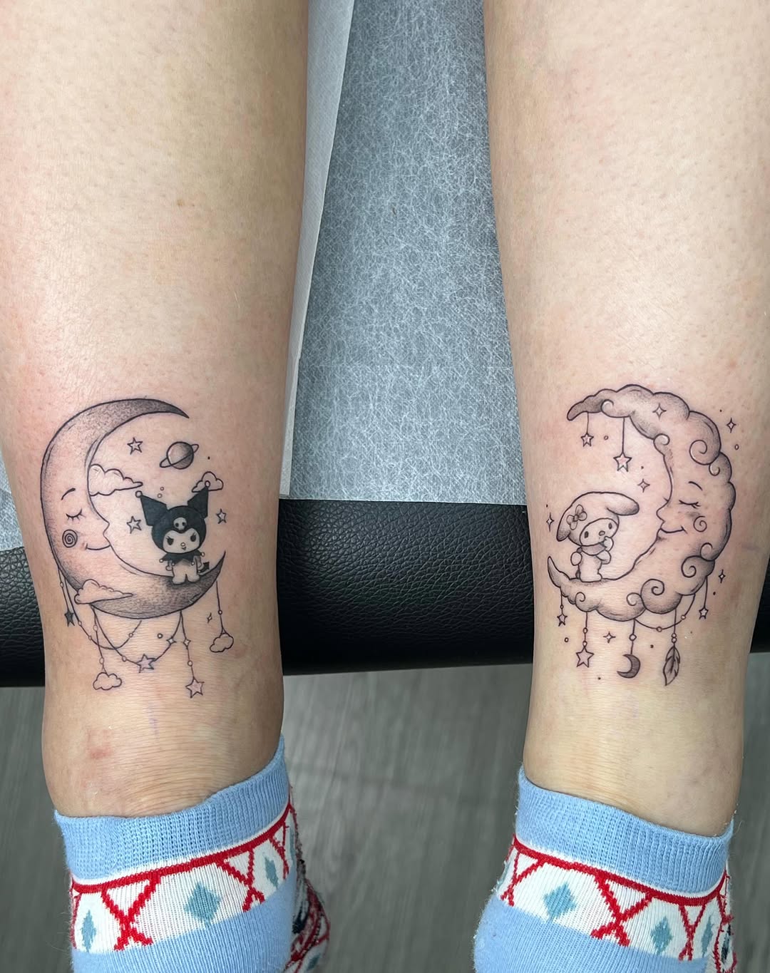 Tattoo by @sagittarius_tattoohk — fine_line, anime