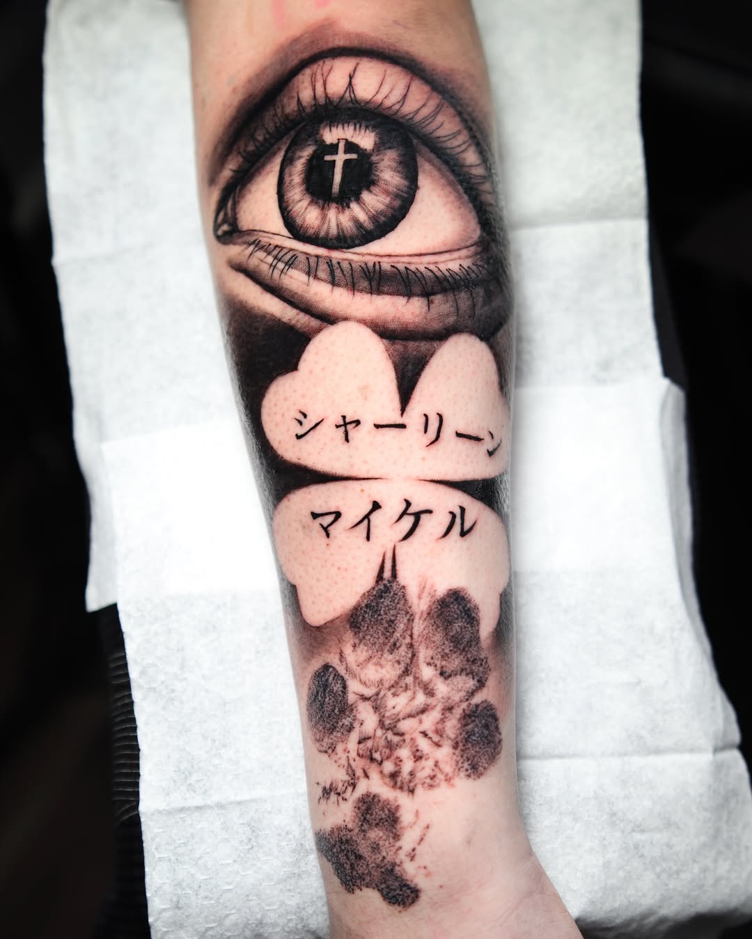 Tattoo by @cordero.inks — realism, black_and_grey