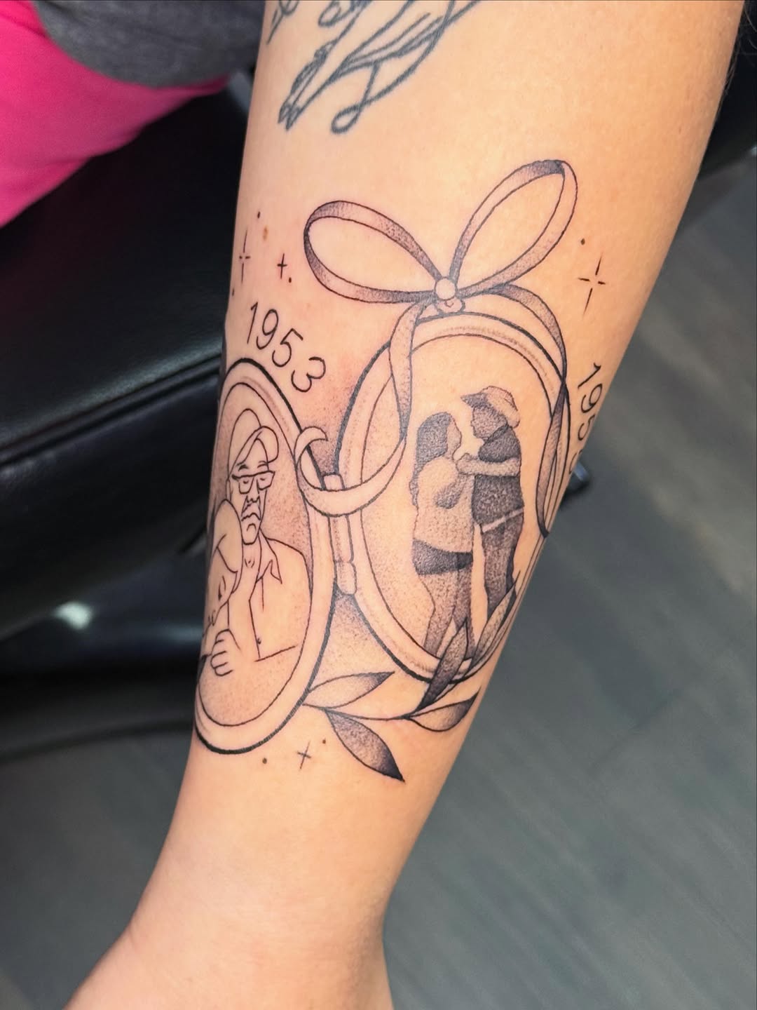 Tattoo by @candybrainink — black_and_grey, chicano