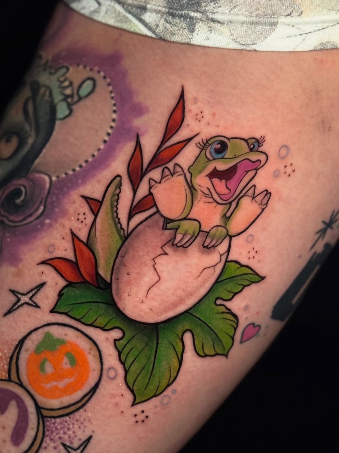 Tattoo by @lilymyriatattoos — illustrative, new_school