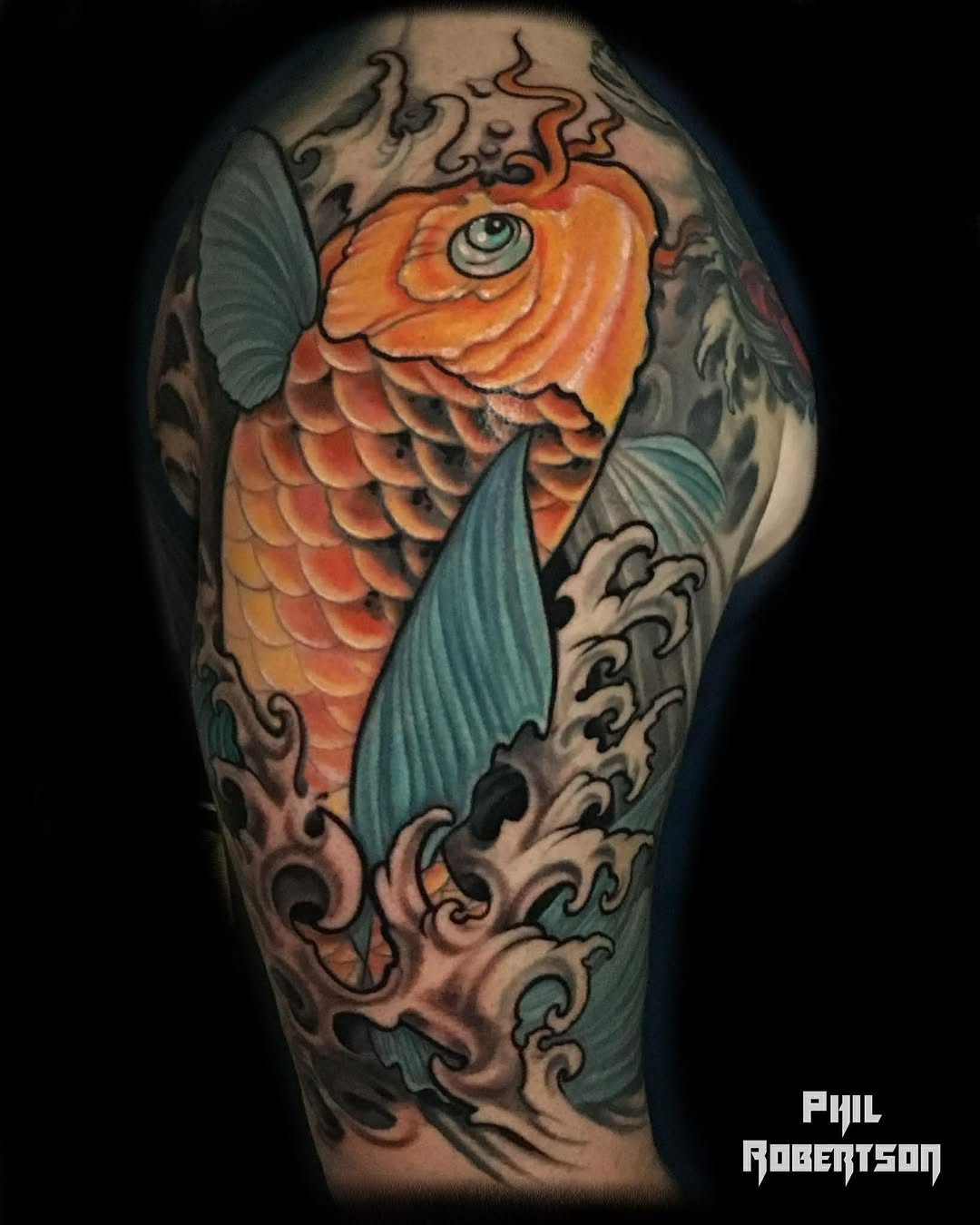 Tattoo by @philrobertsontattoos — japanese_irezumi